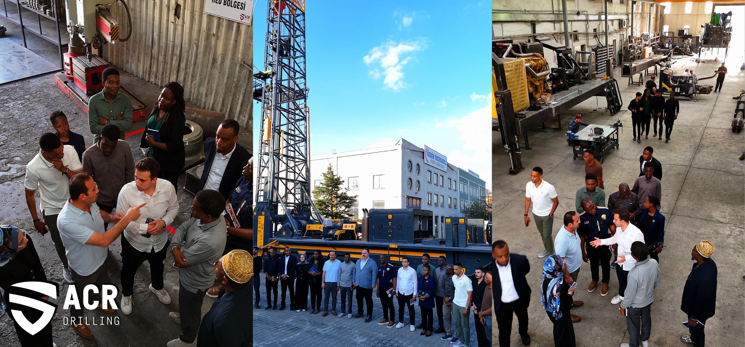 Uma Delegação Empresarial Presidencial da Tanzânia Visita a ACR Drilling
